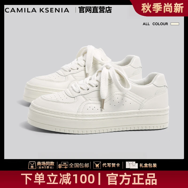 官网小c&k旗舰店2025新款高级感百搭板鞋休闲小众鞋子女ins潮牌