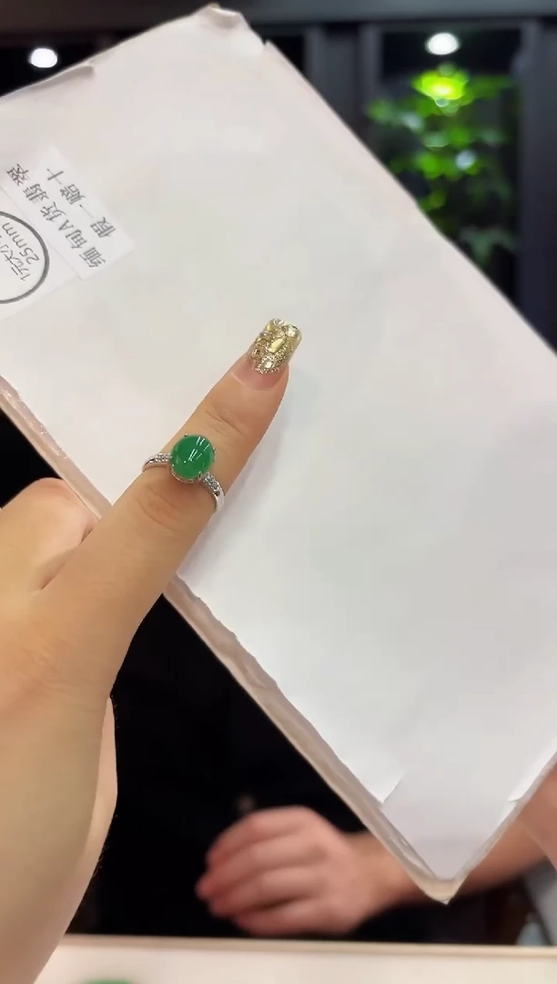 未镶嵌戒指翡翠 缅料A货/支持复检/一件