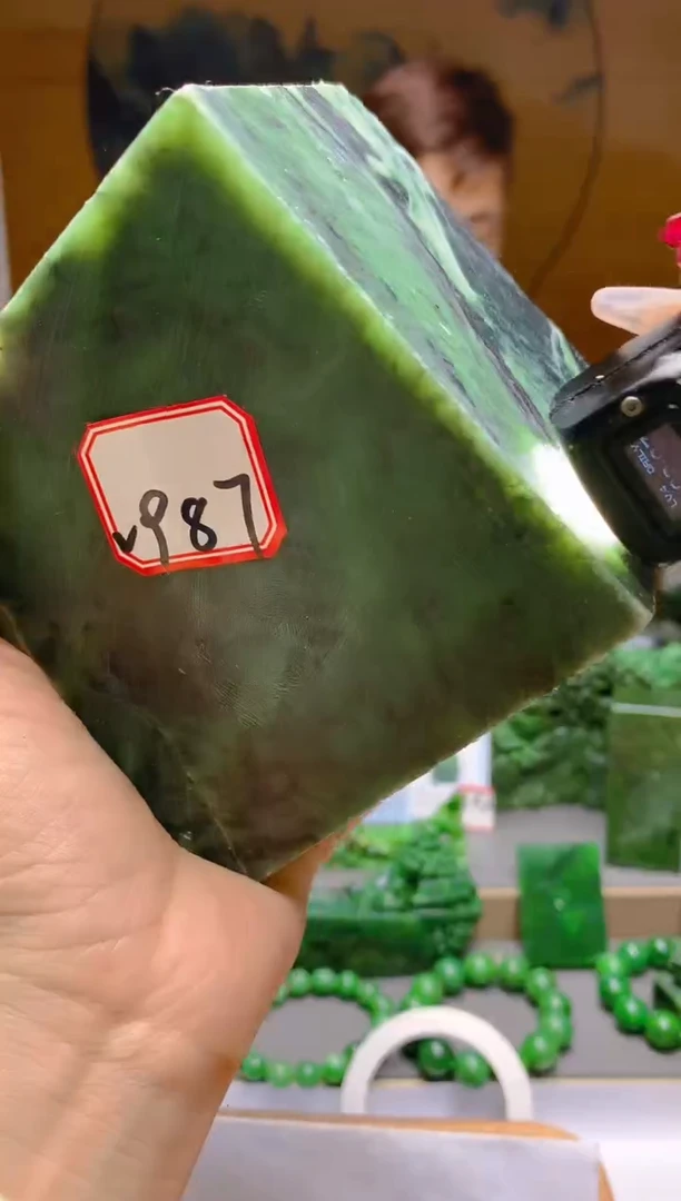 【闪购商品】和田玉（碧玉）珠宝半成品未镶嵌1