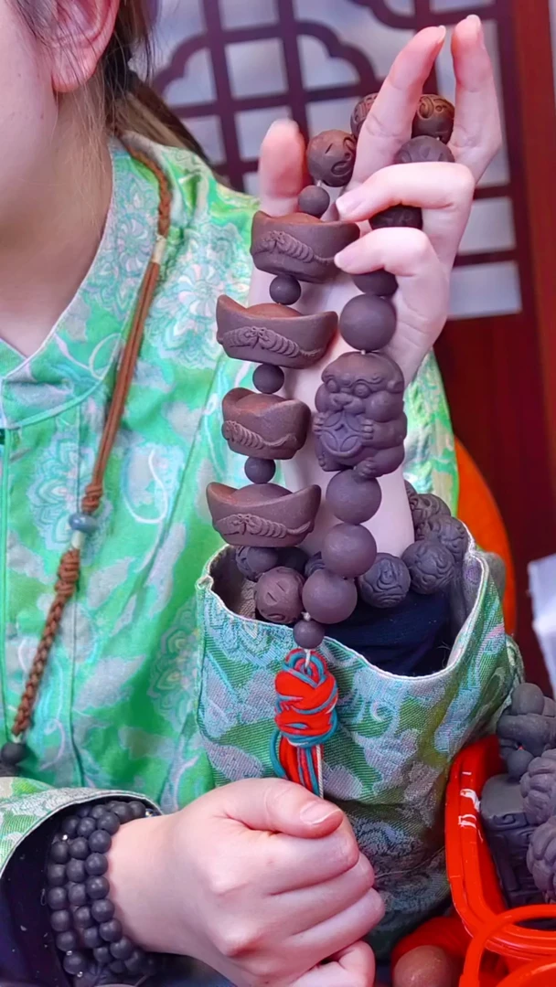 珠串百合多宝手持浮力款