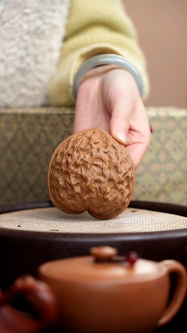 【闪购商品】紫砂茶壶段泥核桃杯