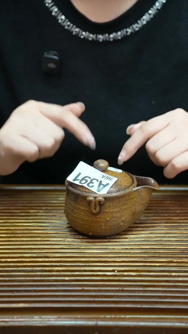 万古烧粗陶手工茶具