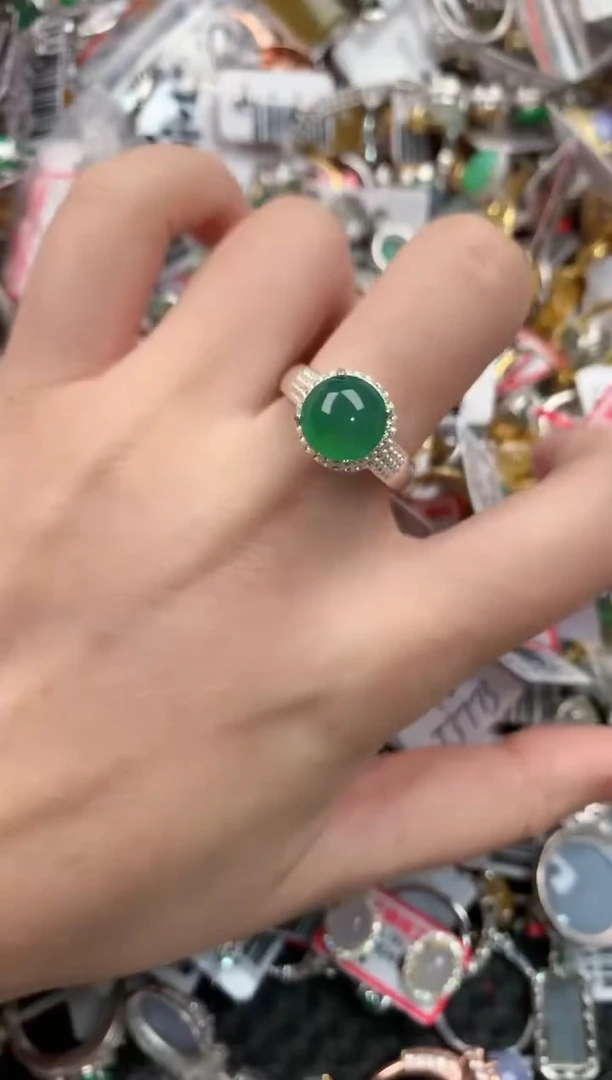 未镶嵌戒指翡翠K*_2222----1