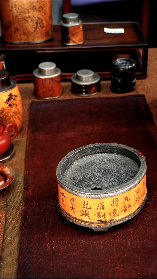 6289钟馗竹包锡壶承建水