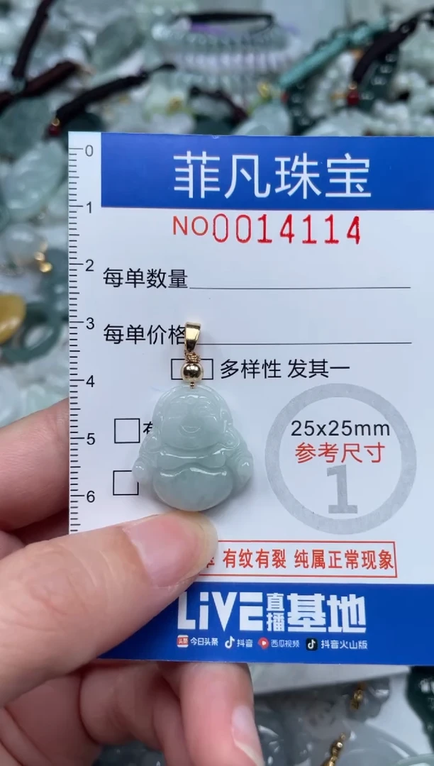 颈饰未镶嵌翡翠14114