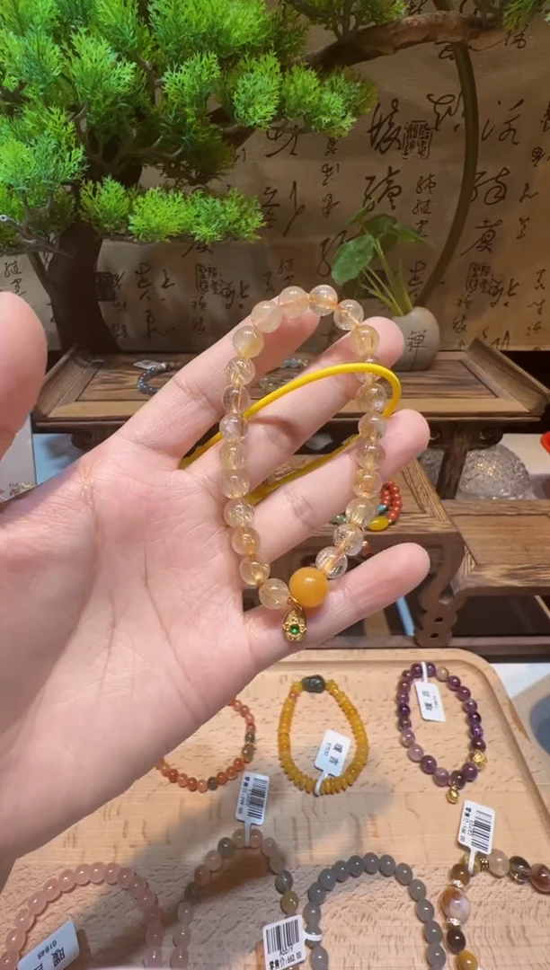 未镶嵌手串水晶手饰@@