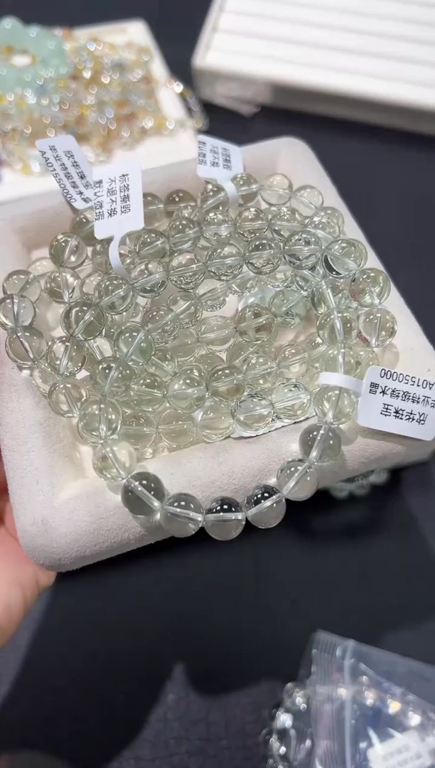 水晶手链未镶嵌63z多样性发其一【1条】默认微瑕10mm