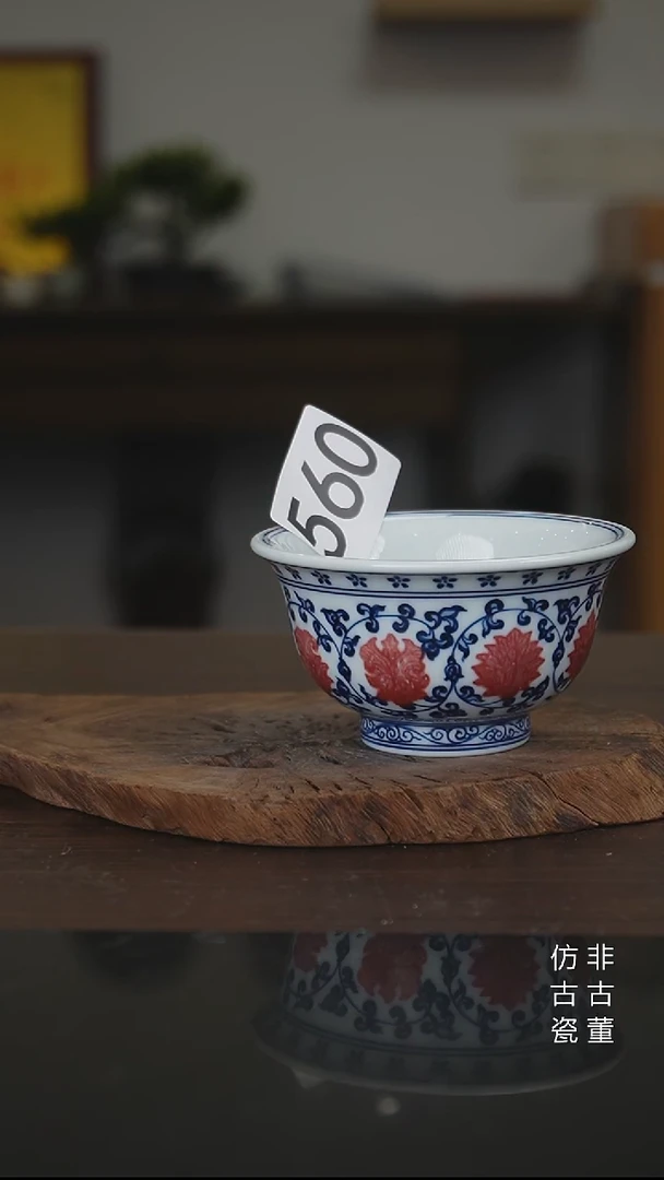 景德镇手工手绘陶瓷微瑕