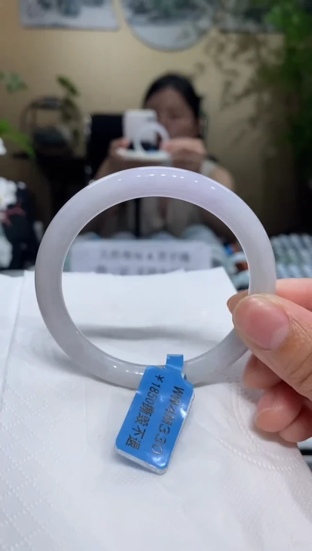翡翠手镯未镶嵌翡翠55-56