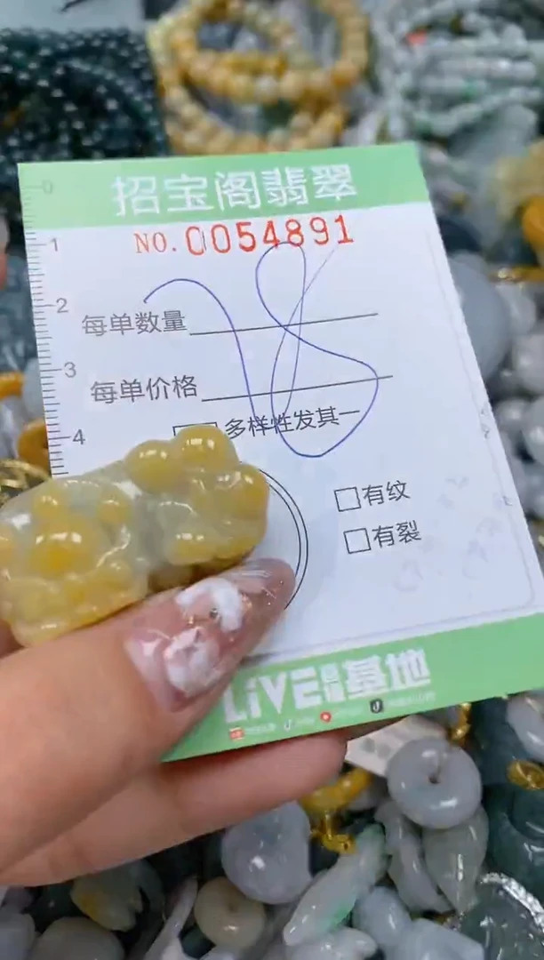 【闪购商品】翡翠颈饰未镶嵌闪购商品0054891