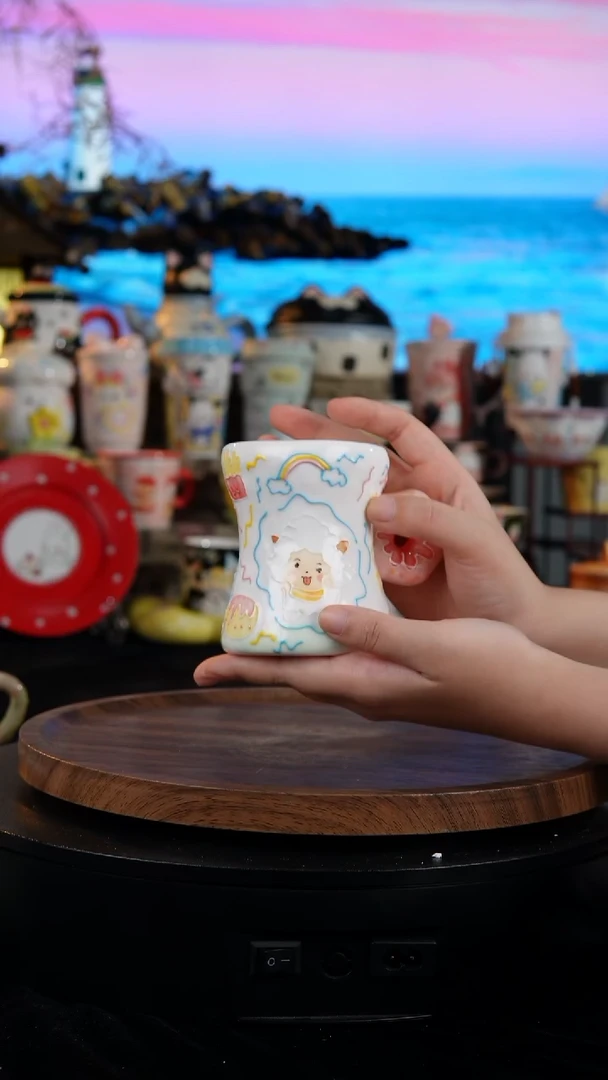 陶瓷便携款景德镇手工手绘陶瓷