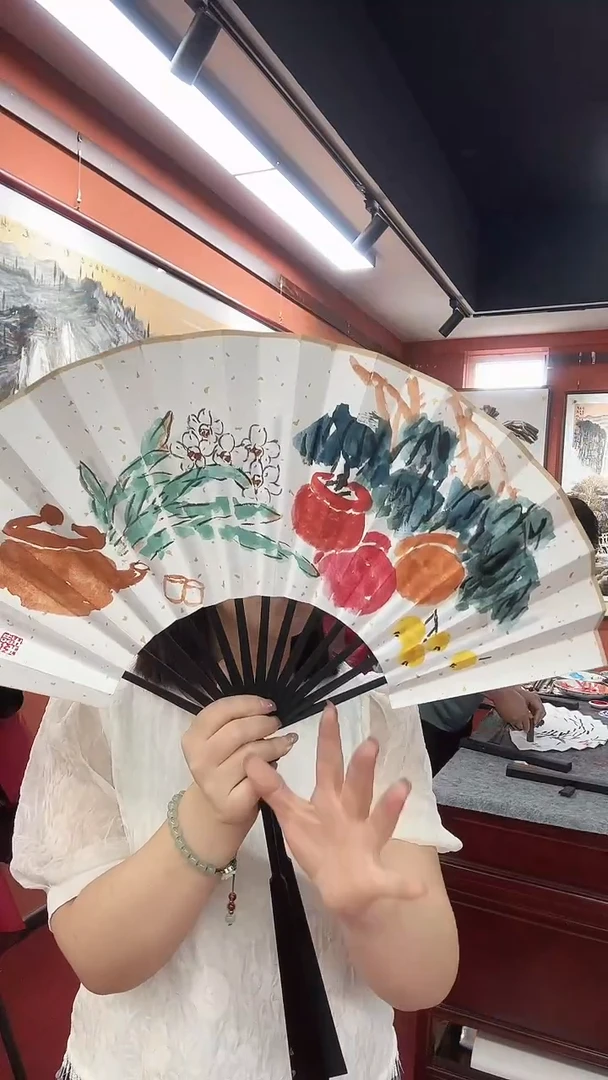 国画桑学飞/国画/扇面