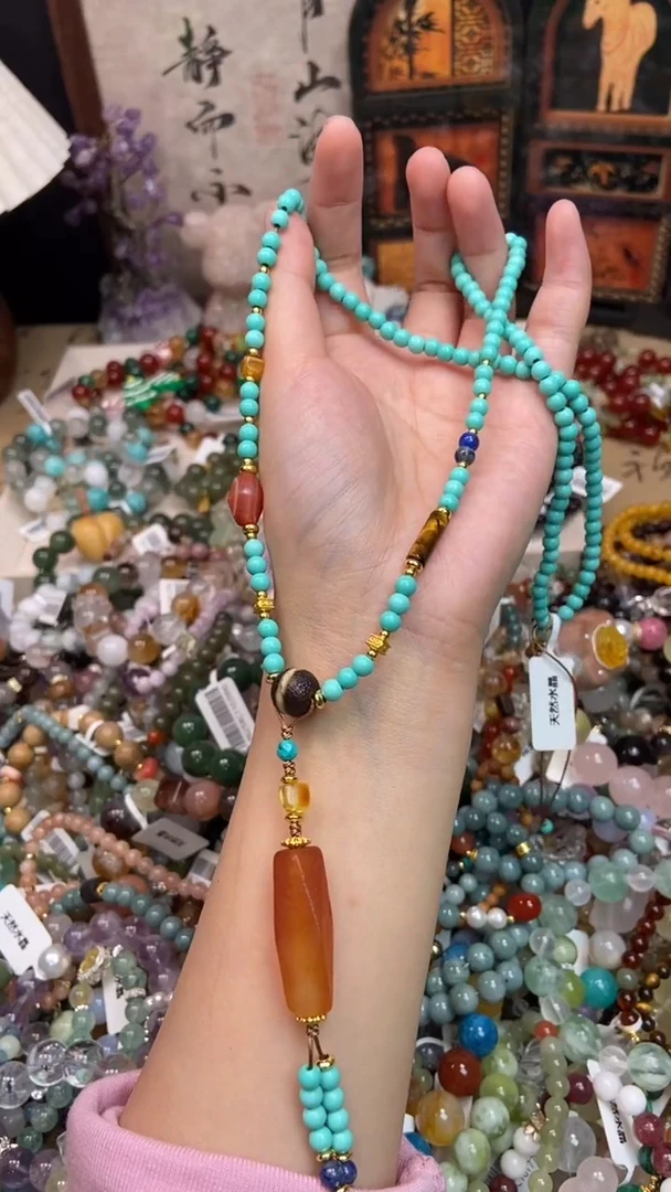 未镶嵌玛瑙项链414