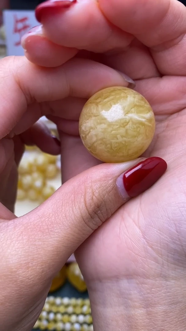 裸石蜜蜡未镶嵌葵.10 尺寸27+