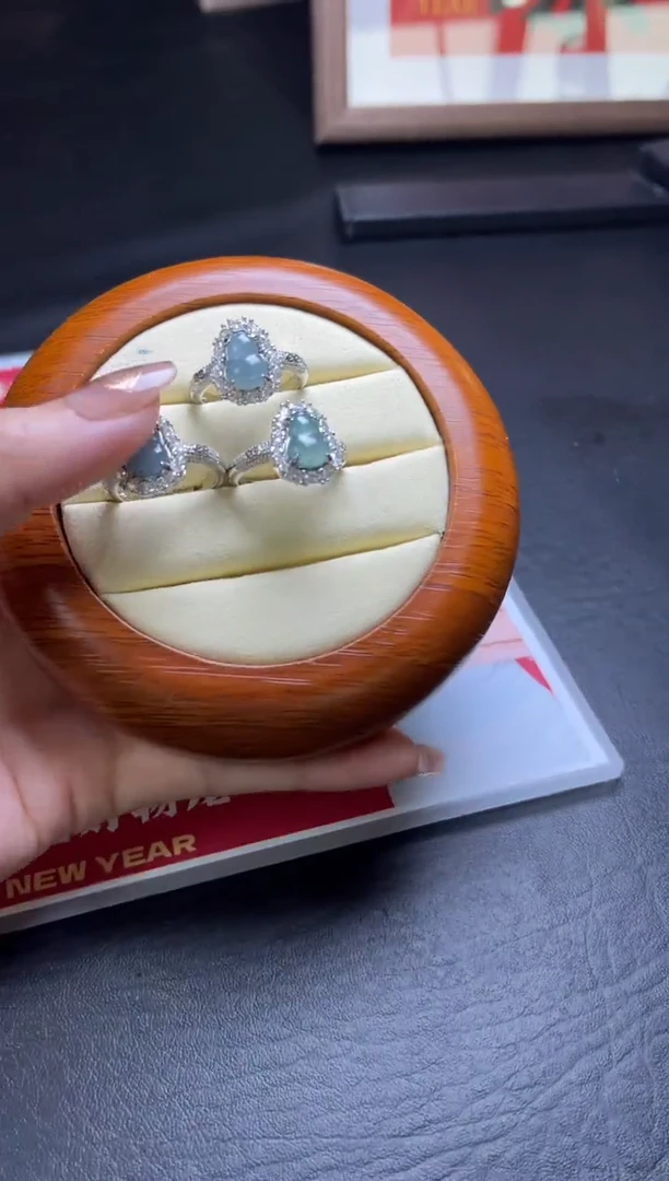 【闪购商品】翡翠戒指未镶嵌K211多样性发一件