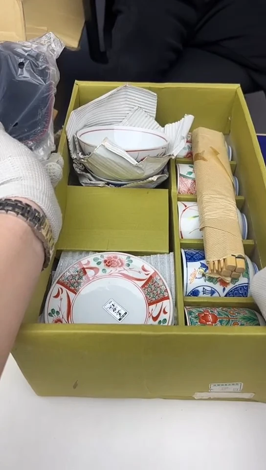 【闪购商品】中古回流瓷器好看，谨慎参拍