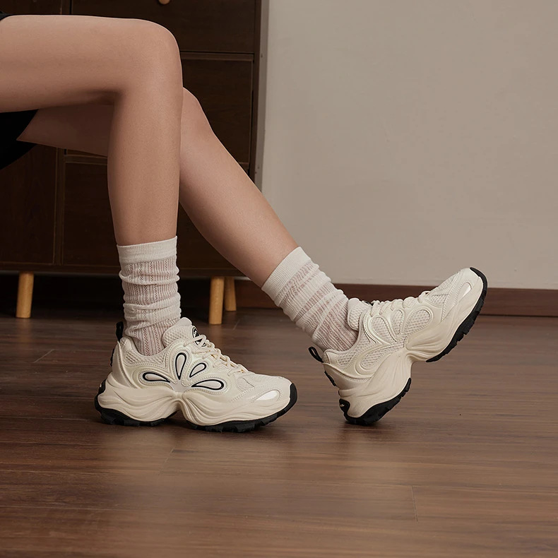 【花瓣鞋系列】PALLADIUM运动休闲百搭厚底增高老爹鞋花瓣鞋99427