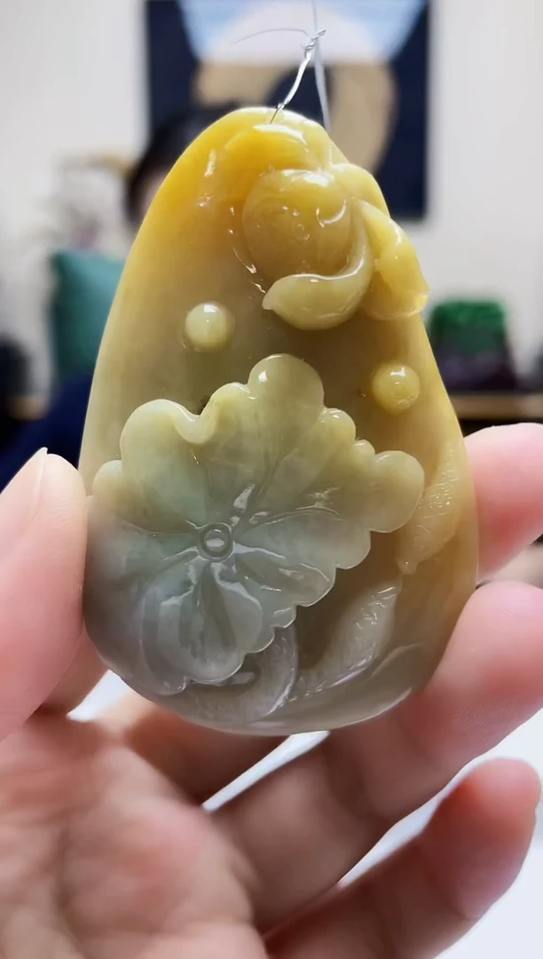 未镶嵌定制翡翠吊坠59