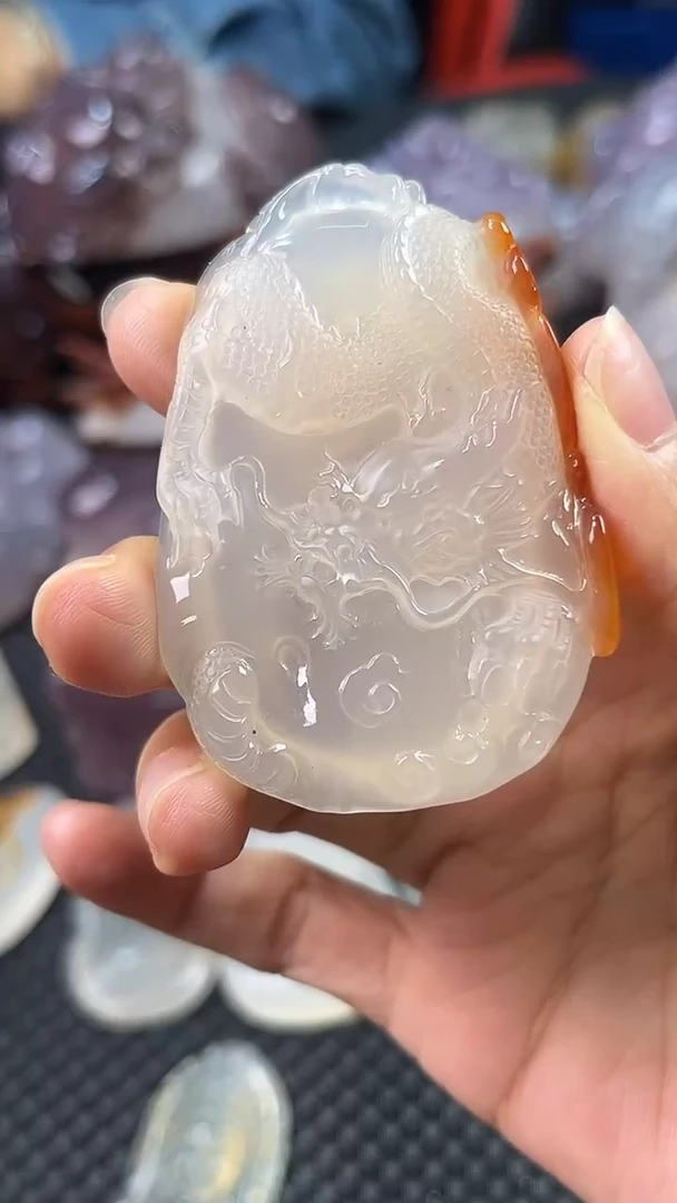 未镶嵌玛瑙/玉髓珠宝奇石大*蛋1
