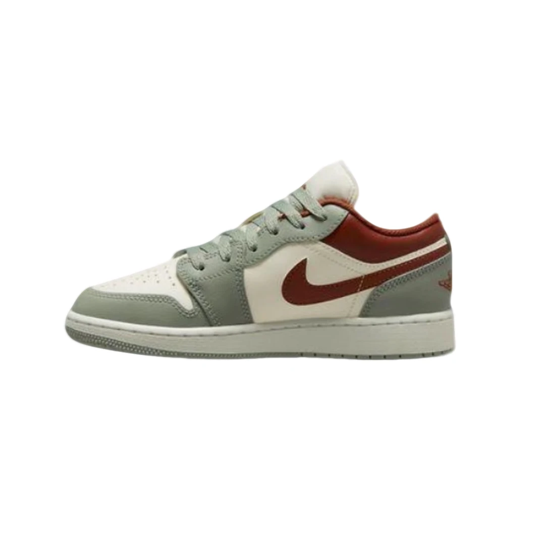 【滔搏联动】NIKE耐克女子流光风AJ1白绿红低帮板鞋553560-133