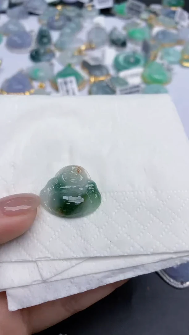 【闪购商品】翡翠颈饰未镶嵌天然缅甸翡翠A货