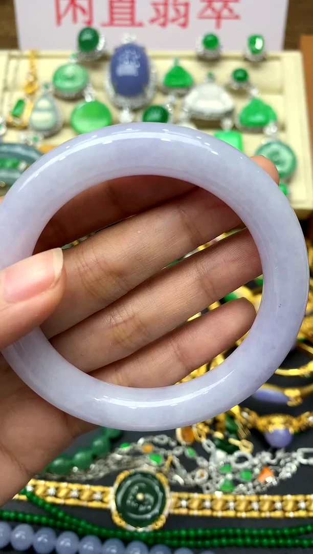 翡翠手镯未镶嵌356-中国好珍宝