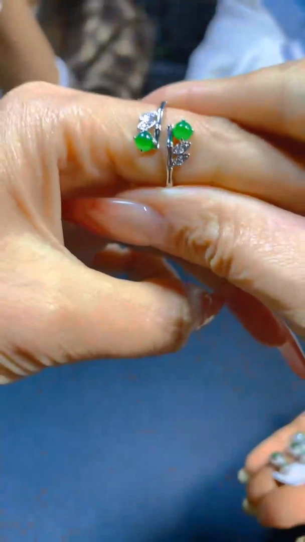 【闪购商品】翡翠戒指未镶嵌0565258459多样性发一