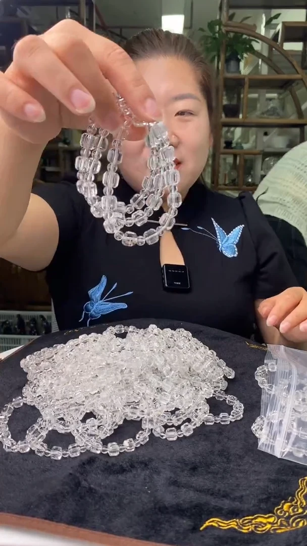 水晶珠宝半成品未镶嵌白水晶方糖款多样性发其一