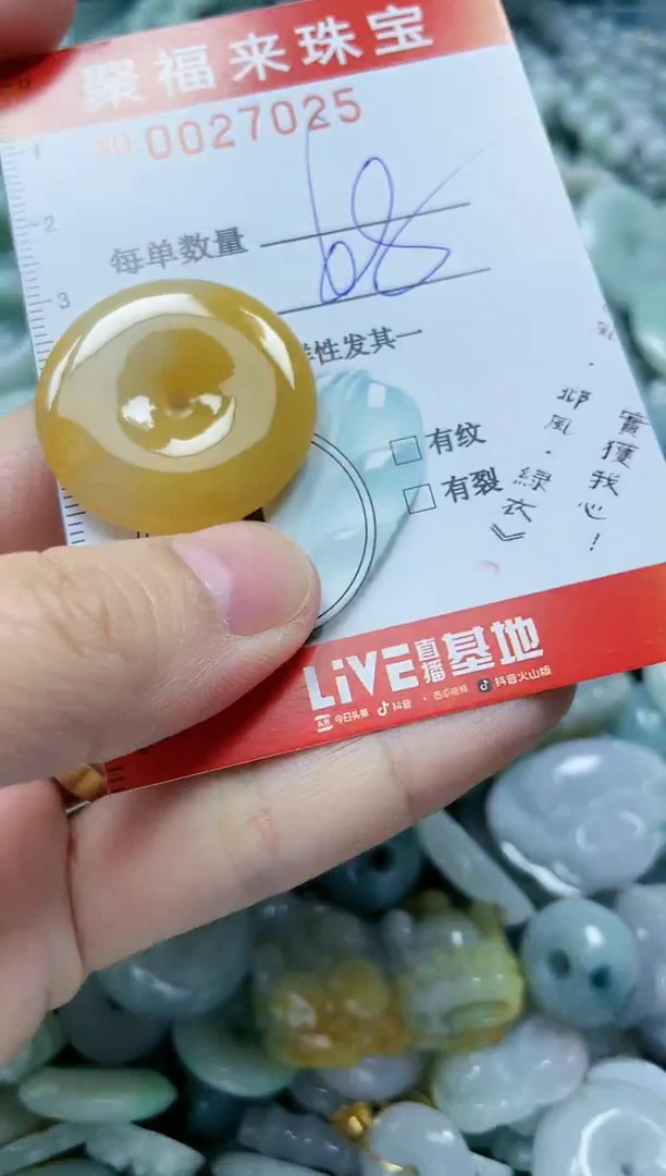 【闪购商品】翡翠颈饰未镶嵌闪购0027025