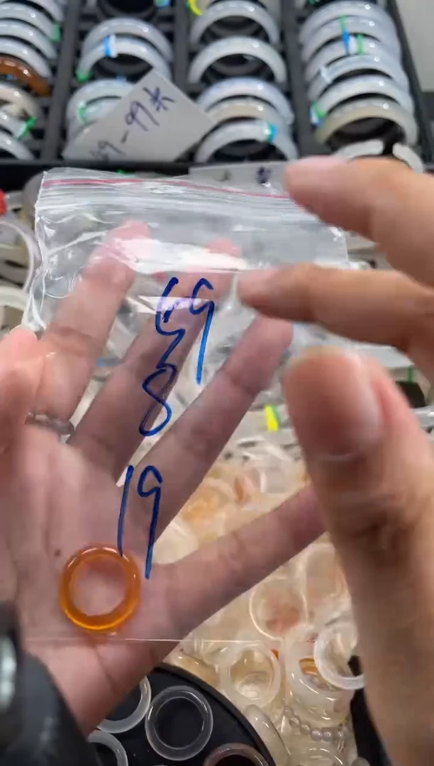 玛瑙/玉髓戒指未镶嵌59