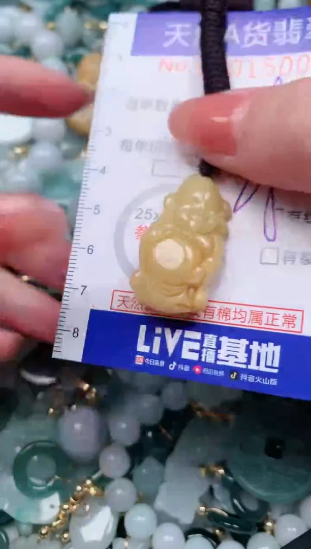 【闪购商品】翡翠颈饰未镶嵌00001500