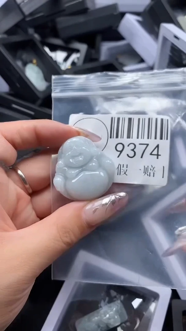吊坠(不含链)未镶嵌翡翠9374