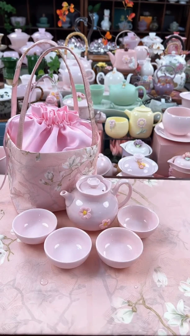 瓷片茶具：库存仅剩1件