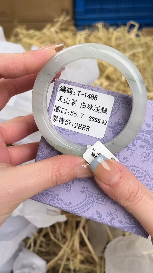 未镶嵌手镯石英质玉T-1485