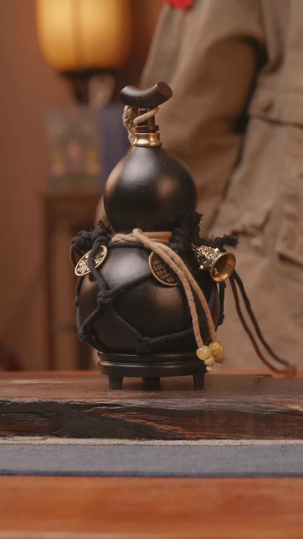 1449号精品大漆葫芦防腐防渗装水茶酒