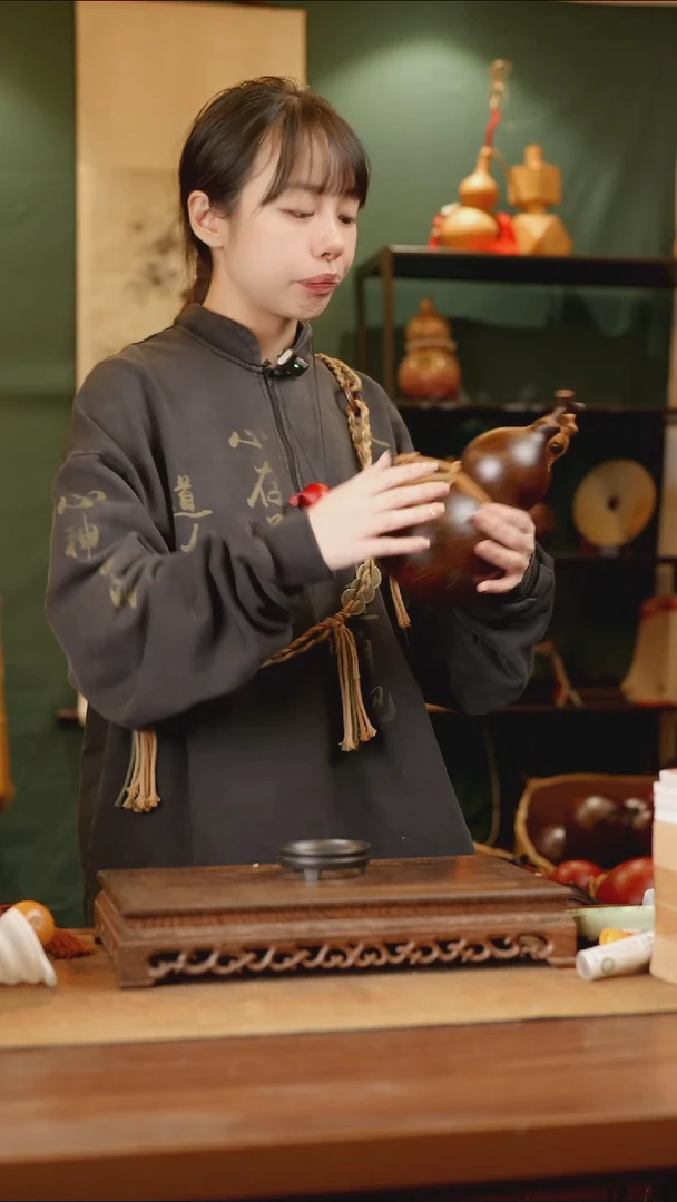 150号精品天然大漆酒葫芦一物一拍~