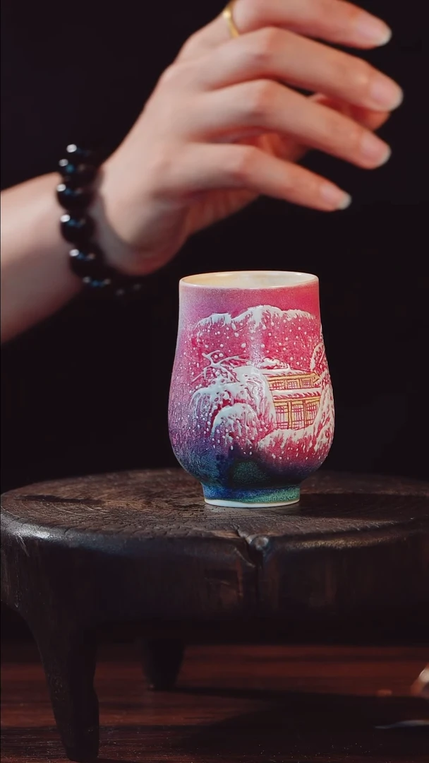 艺然堂手工手绘茶器