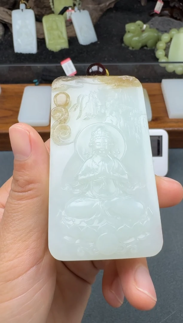 颈饰未镶嵌和田玉2