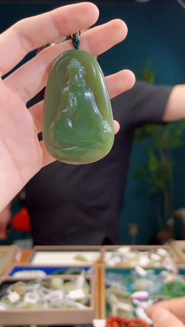 颈饰未镶嵌和田玉多样性发货 拍一单发一个