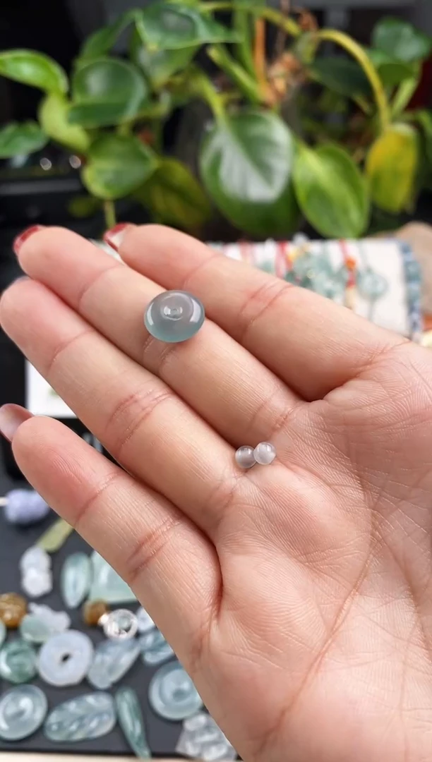 【闪购商品】翡翠戒指未镶嵌平安扣