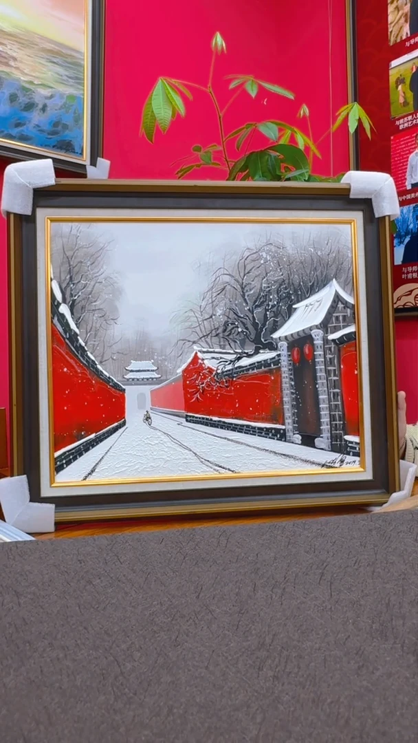 【闪购商品】国画张勇手绘油画