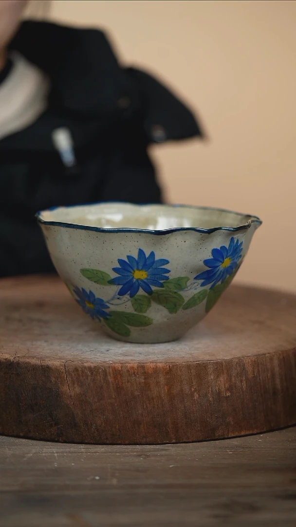 【闪购商品】瓷片景德镇高温釉下彩（食品级）052