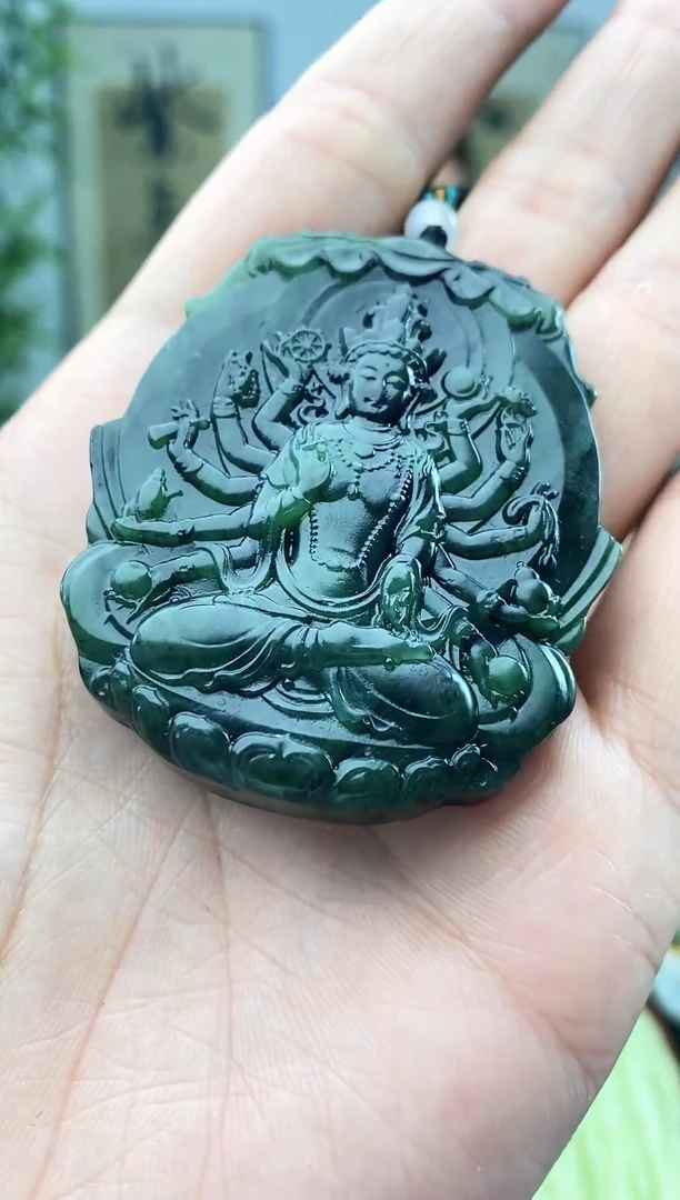 和田玉未镶嵌颈饰1