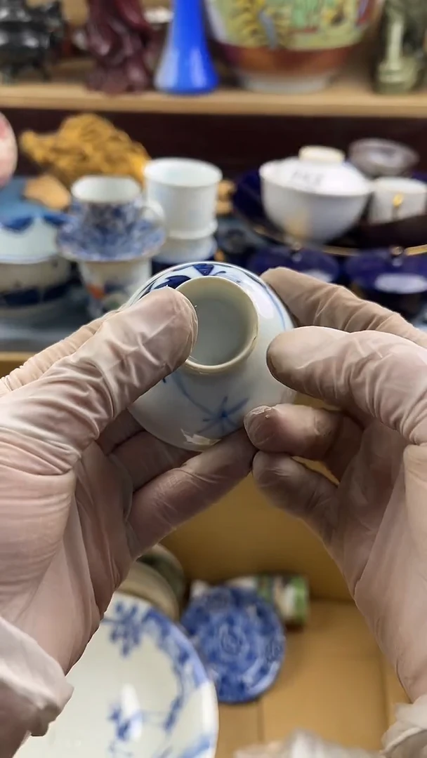 瓷片桃**酱英歌瓷器满28包邮