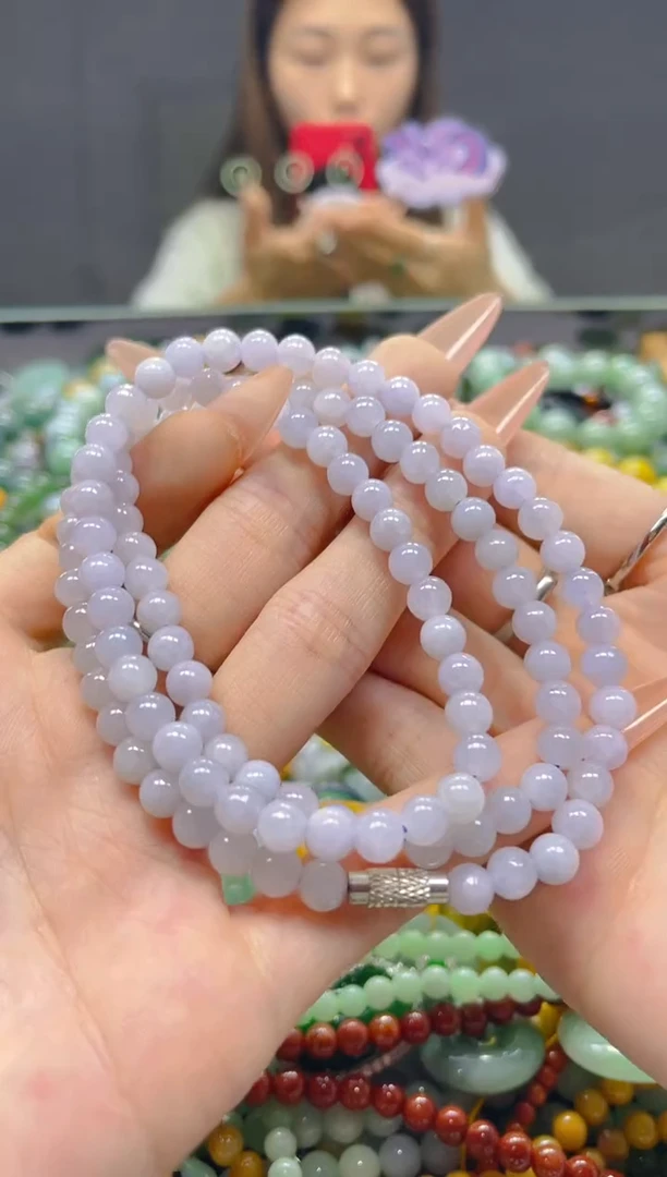 颈饰未镶嵌翡翠6MM