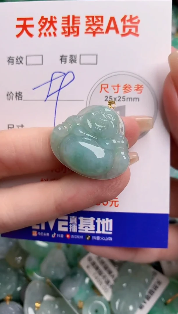 翡翠18K金镶嵌颈饰13003006