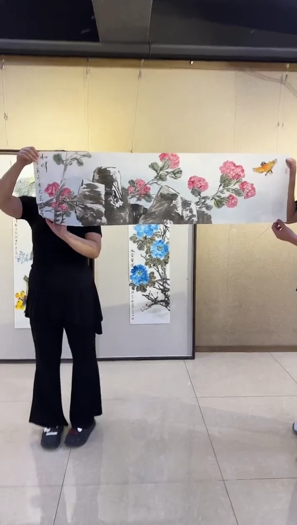 国画y天津人美-李大光花鸟4平尺