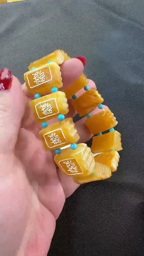 【闪购商品】琥珀手链未镶嵌手串