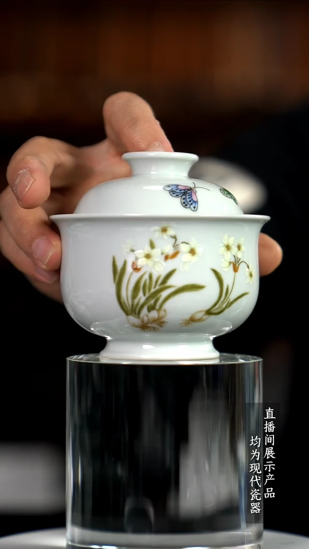 Z013诚意十足的直播间 茶具
