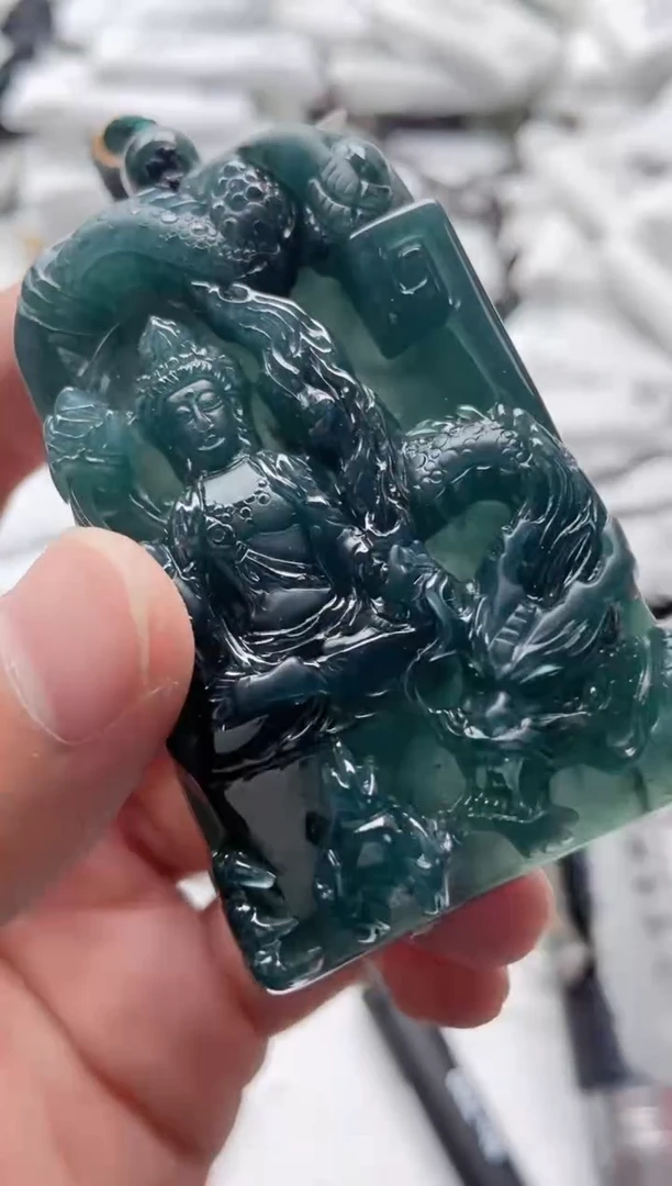 翡翠未镶嵌颈饰8888888888